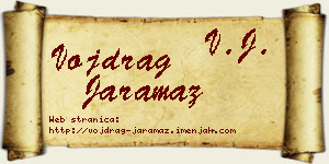 Vojdrag Jaramaz vizit kartica